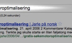 Søkemotoroptimalisering